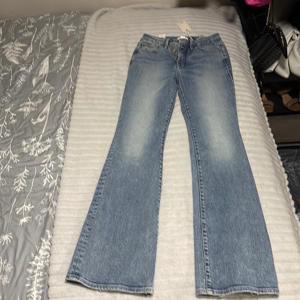 Good American bootcut jeans